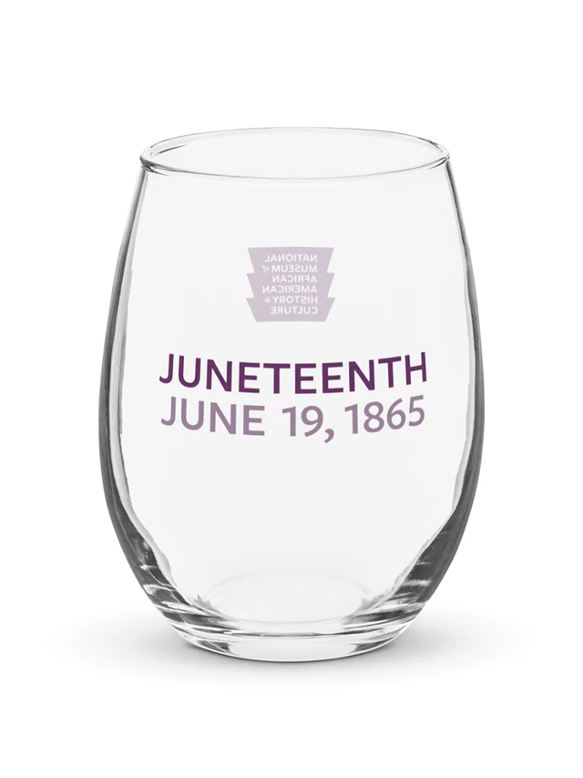 Juneteenth 1863 Wine Glass product image (1)