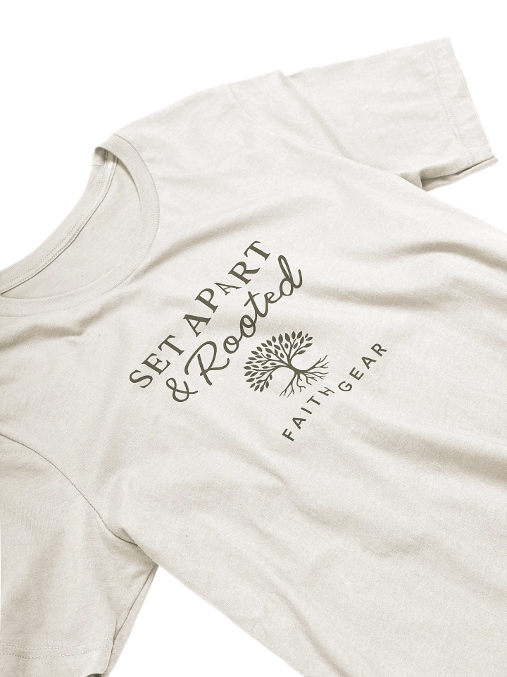 Set Apart & Rooted Branded Tee (Light Colors) Tree Logo product image (2)