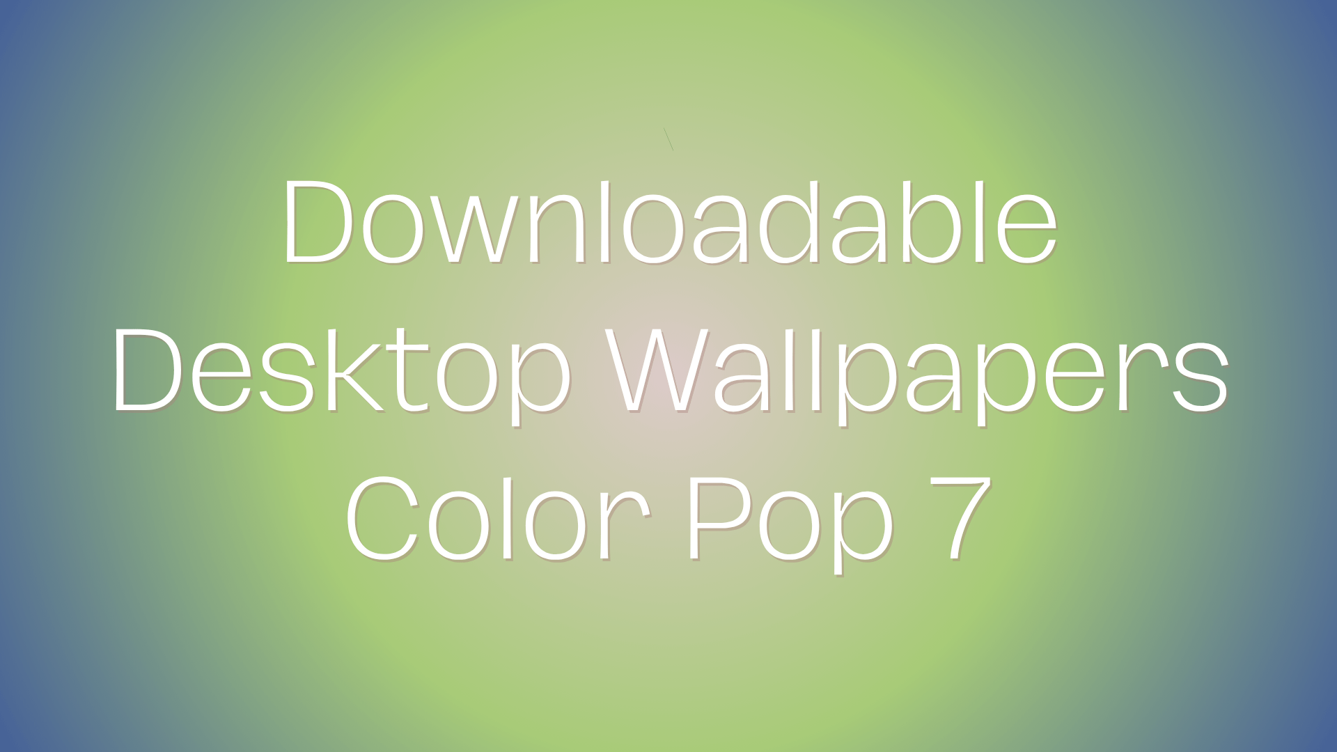 Color Pop Desktop Wallpaper Set 7 product image (1)