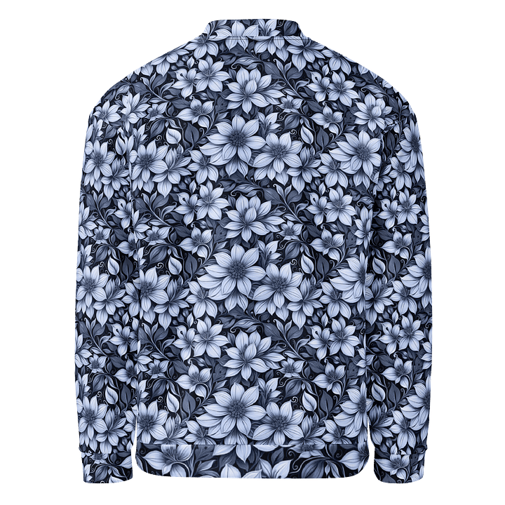 Indigo Flowers Bomber Jacket product image (2)
