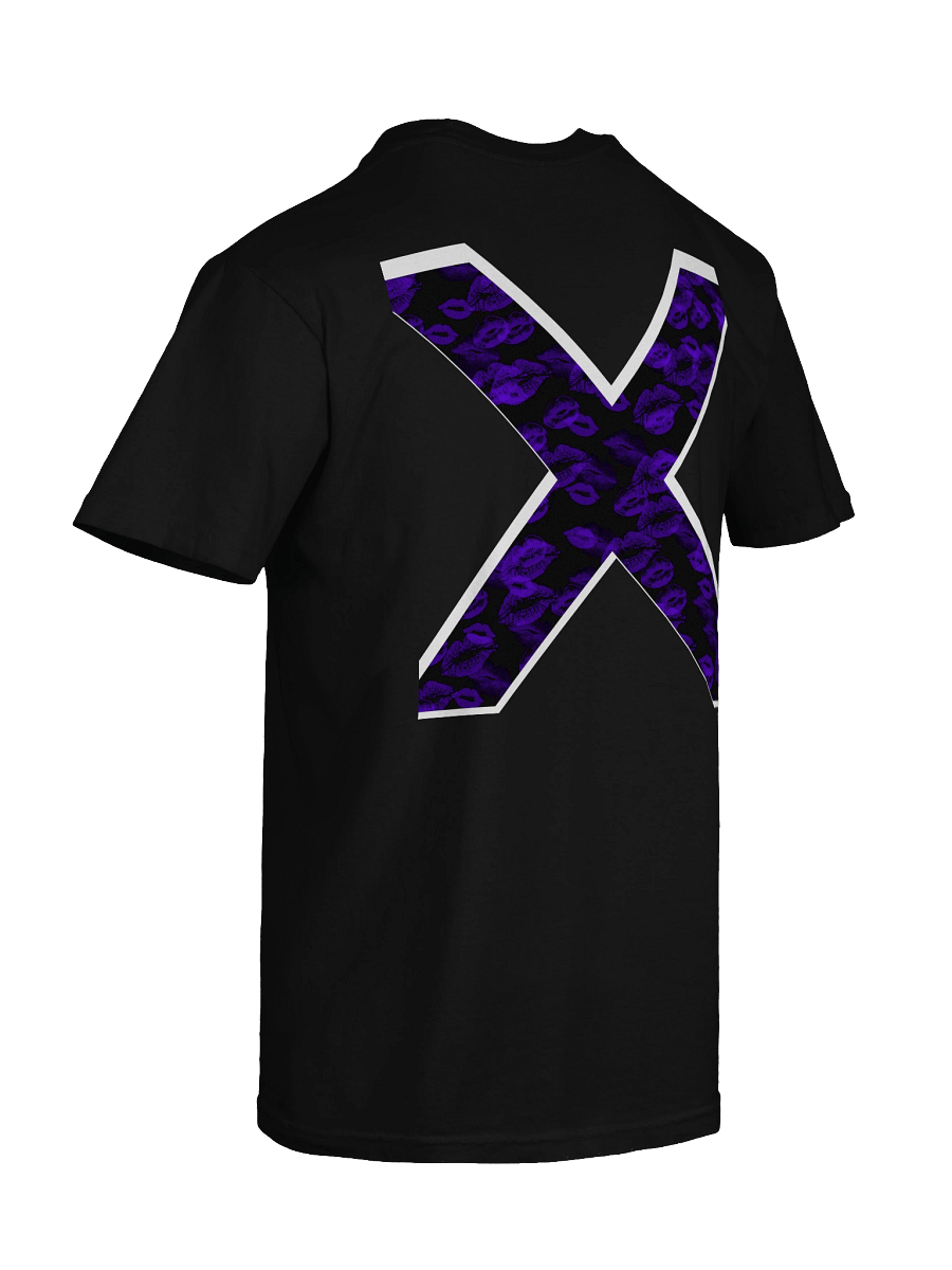 Black X Purple Lipstick Kisses | Shirt product image (5)