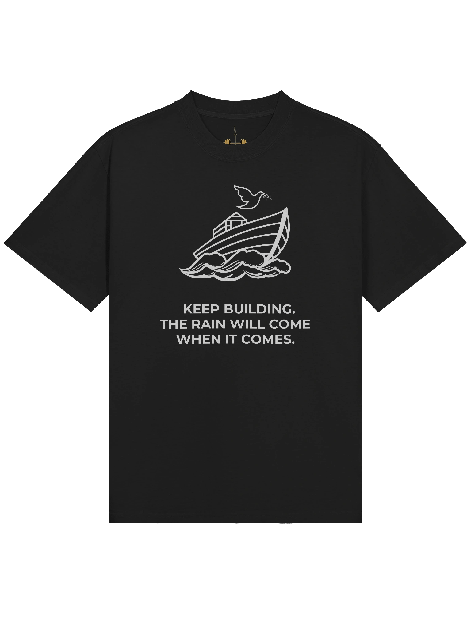 The Rain will come when it comes Unisex Tee [Dark] product image (1)