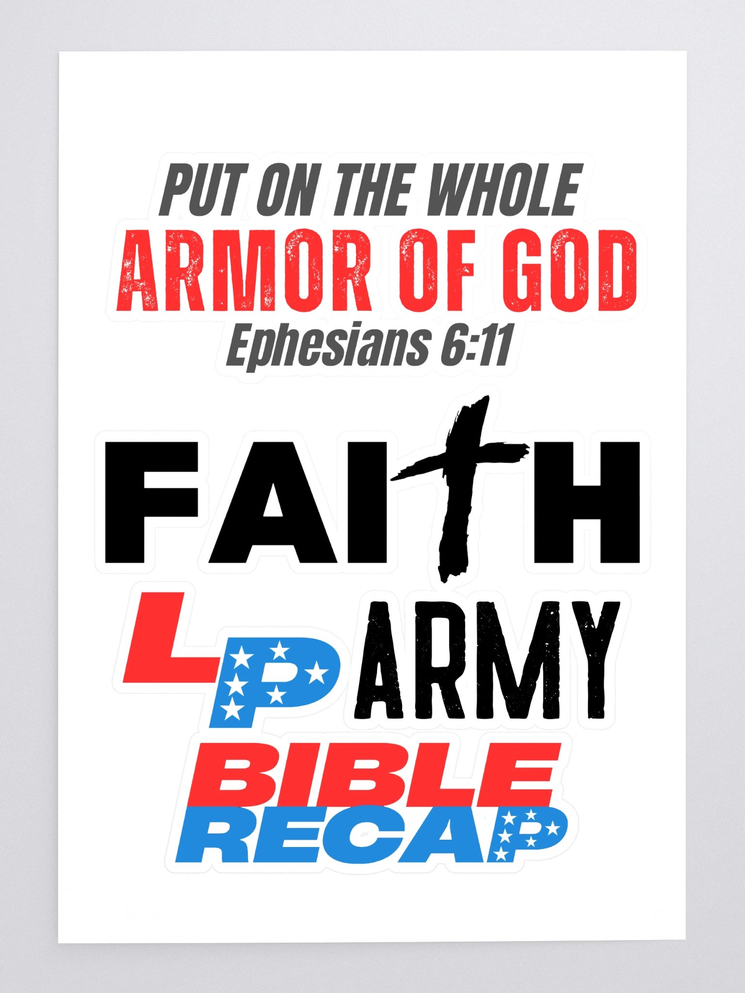 FAITH sticker sheet product image (3)