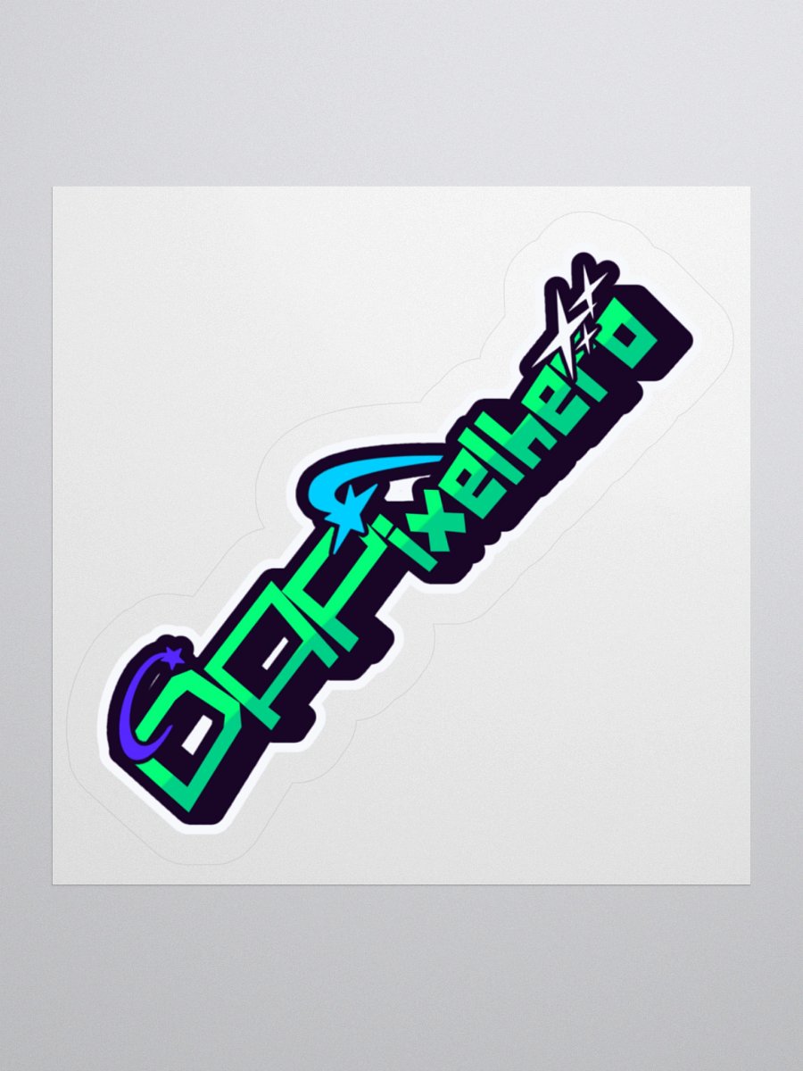 DAPixelhero - Logo Die Cut Sticker product image (2)
