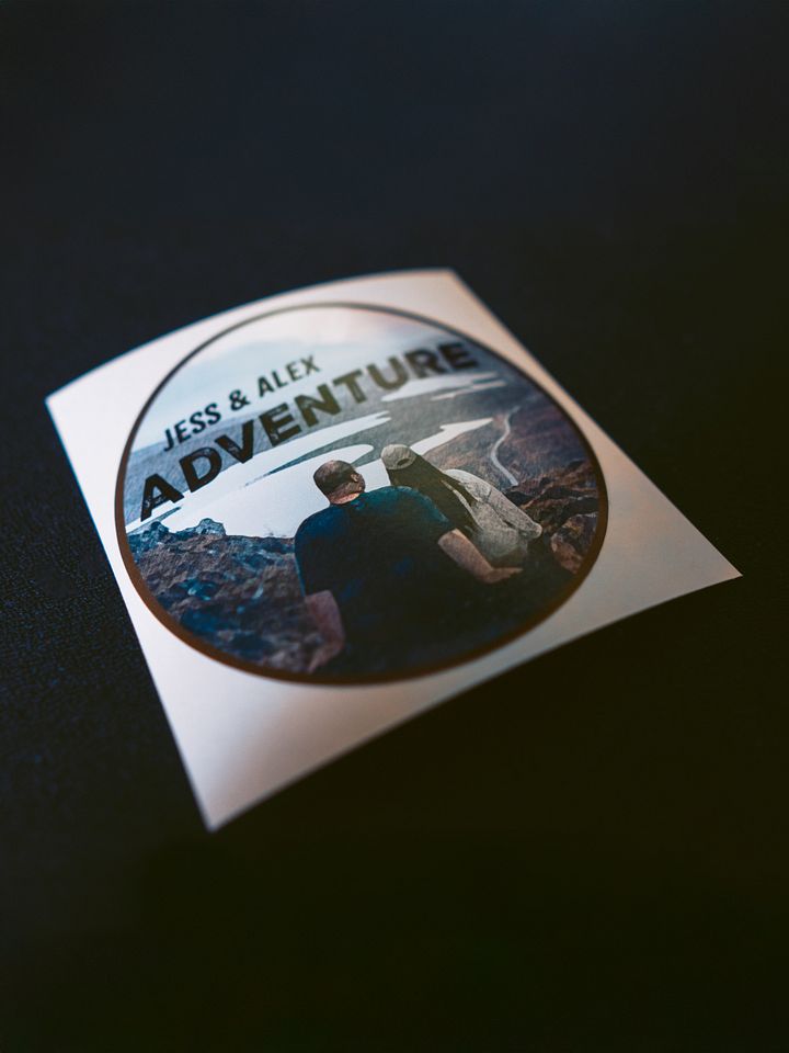 Jess and Alex Adventure Sticker product image (1)