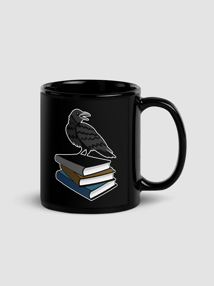 Book Club V2 Black Glossy Mug product image (2)