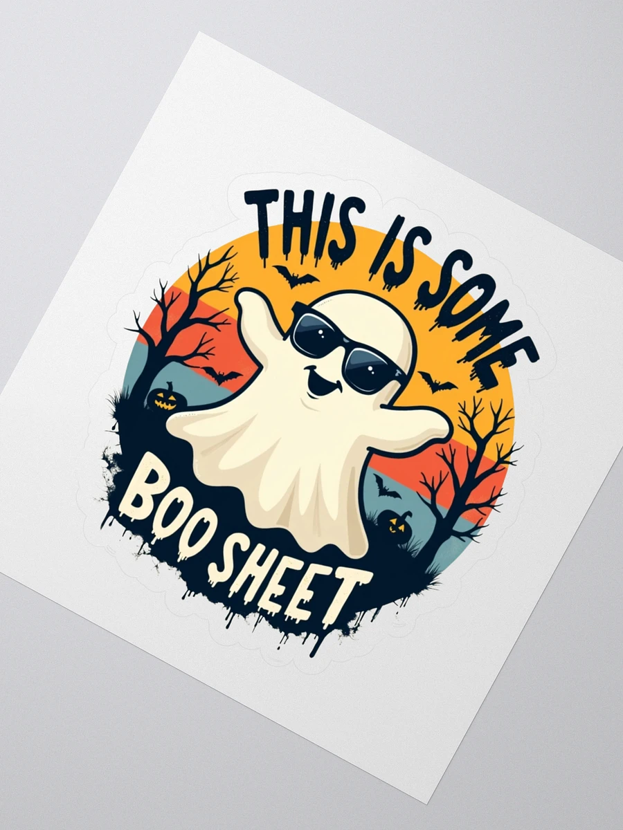 This is Boo Sheet Ghost - Sticker product image (2)