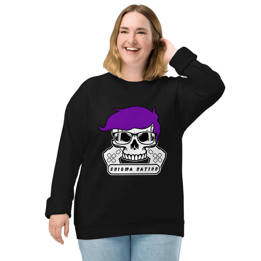 Enigma Nation SOL'S Unisex Organic Raglan Sweatshirt product image (3)