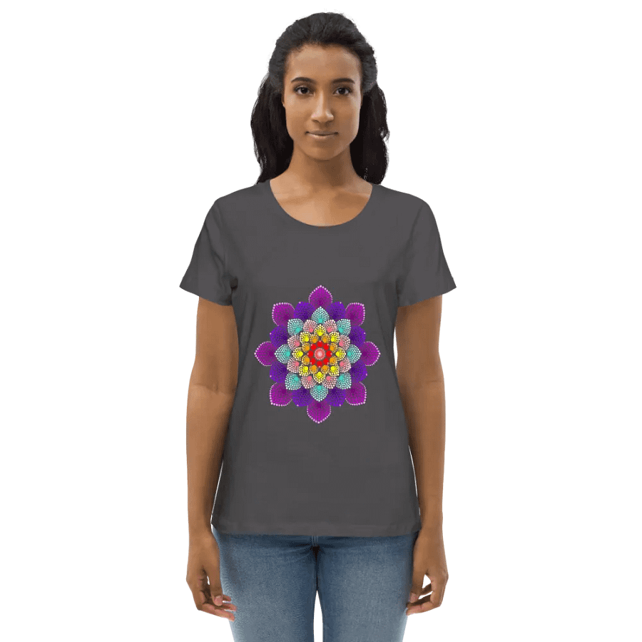 Colorful Dot Mandala Eco T-Shirt product image (10)
