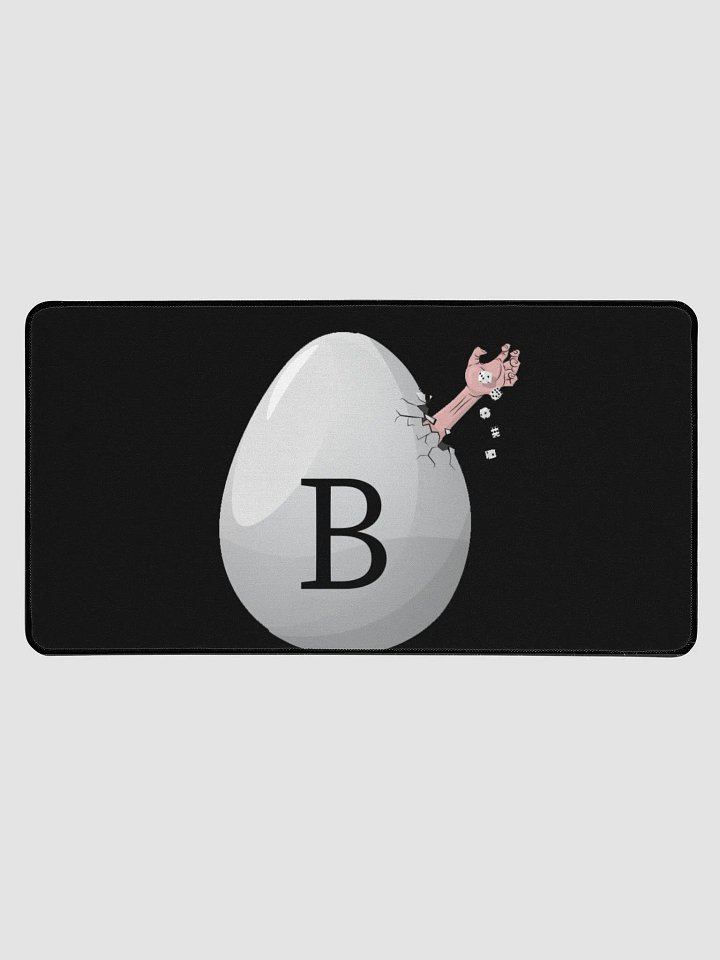 Tapis de souris noir (Big B) product image (1)