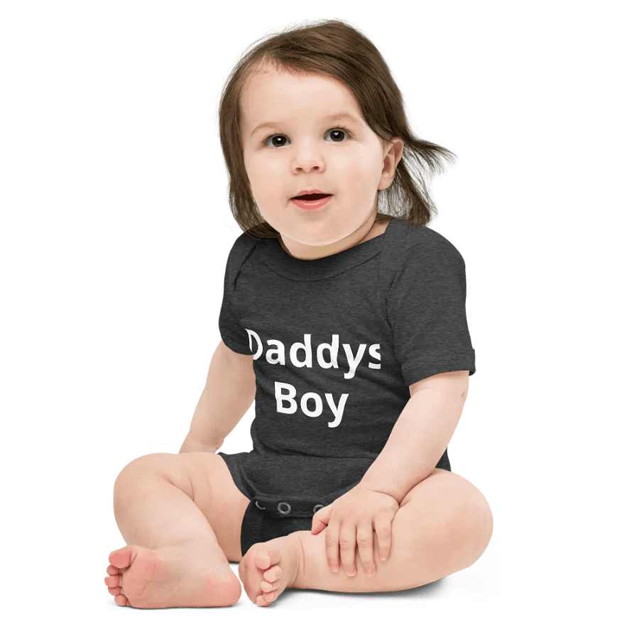 Daddy's Boy Baby Onesie product image (2)