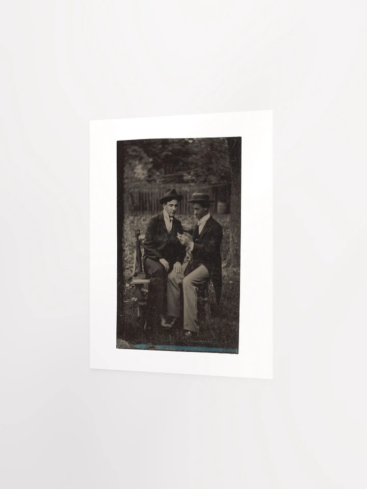 Love Birds On A Bench - Print product image (2)