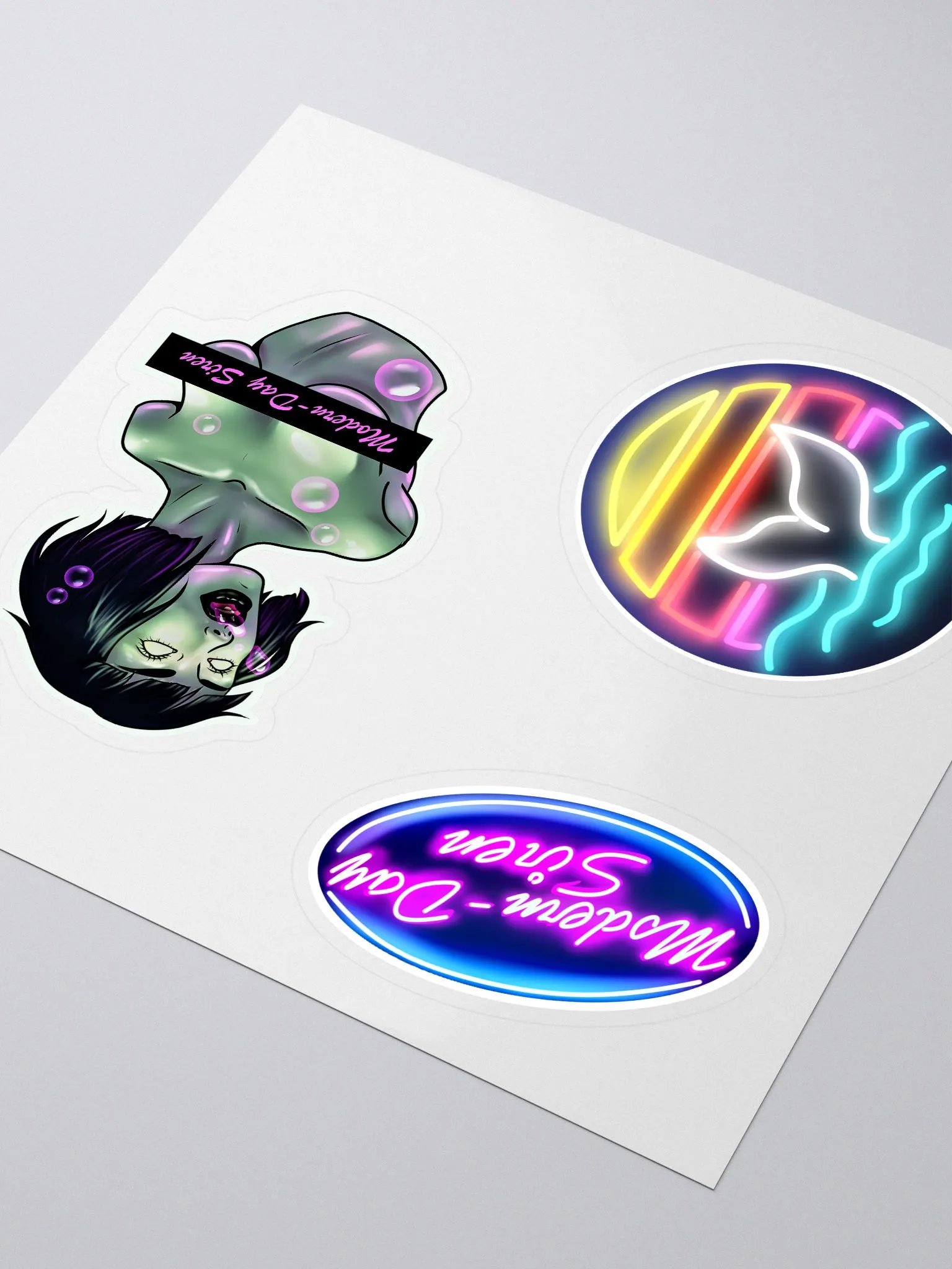 Modern-Day Siren Sticker set 1 product image (3)