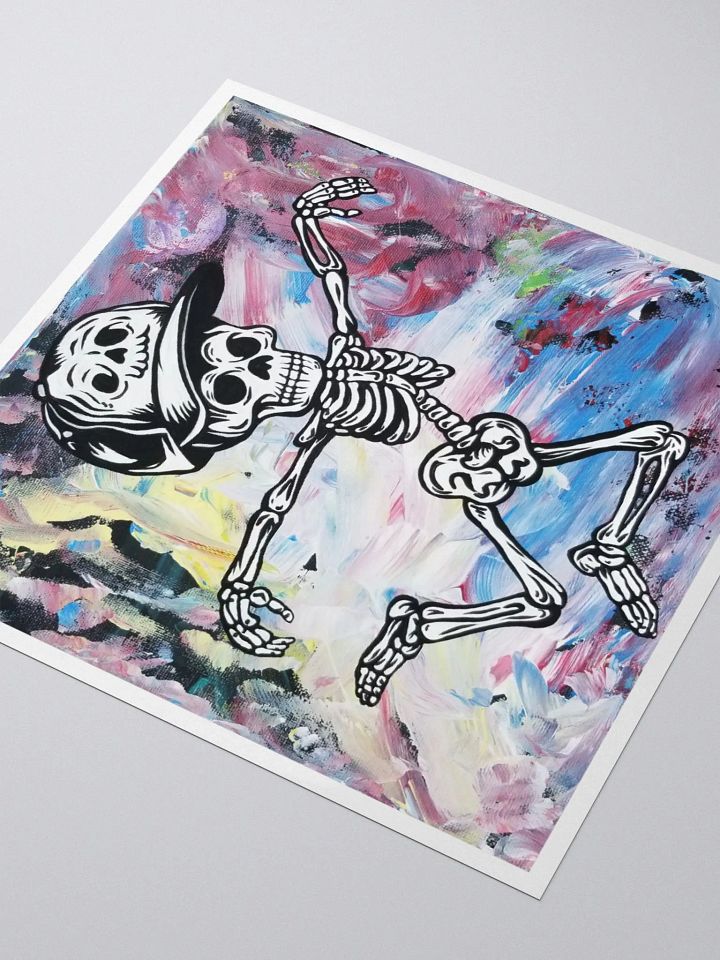 Dancing Mr. Bone Daddy Vinyl Sticker product image (9)