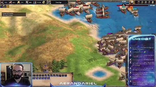 The Epic Naval Battle - Choson vs Assyrians and Lac Viet | AGE OF EMPIRES II: DE | #aerandariel on #Twitch