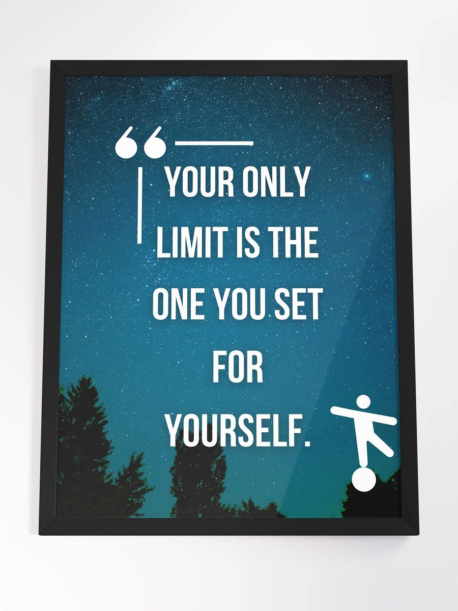 Only Limit Framed Poster product image (4)