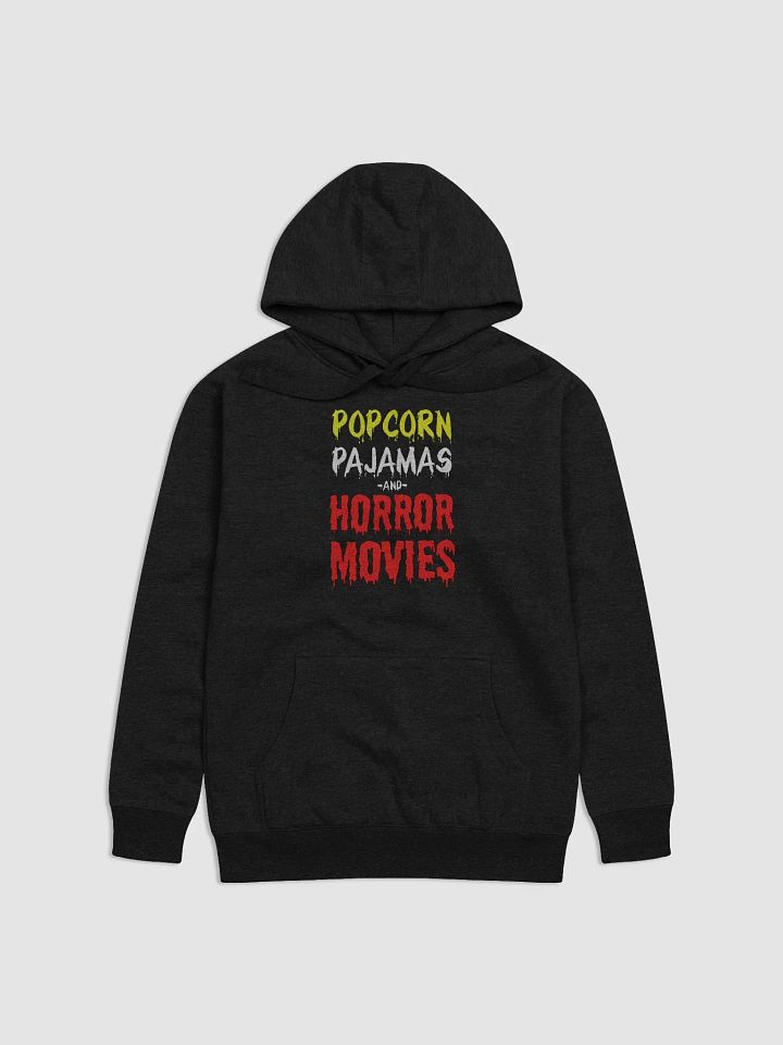 Popcorn Pajamas And Horror Movies Hoodie product image (1)