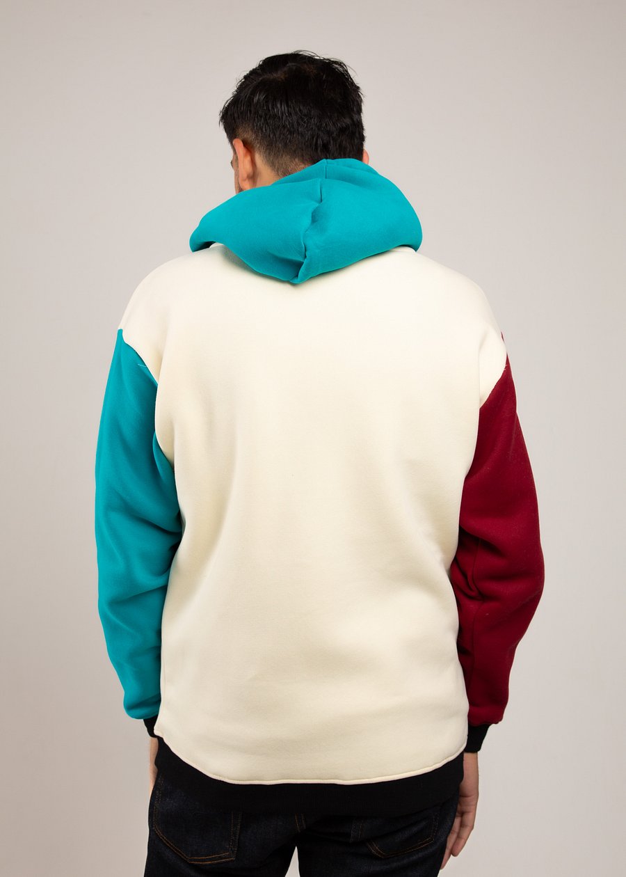 Emotionally Exhausted Color Block Hoodie product image (9)
