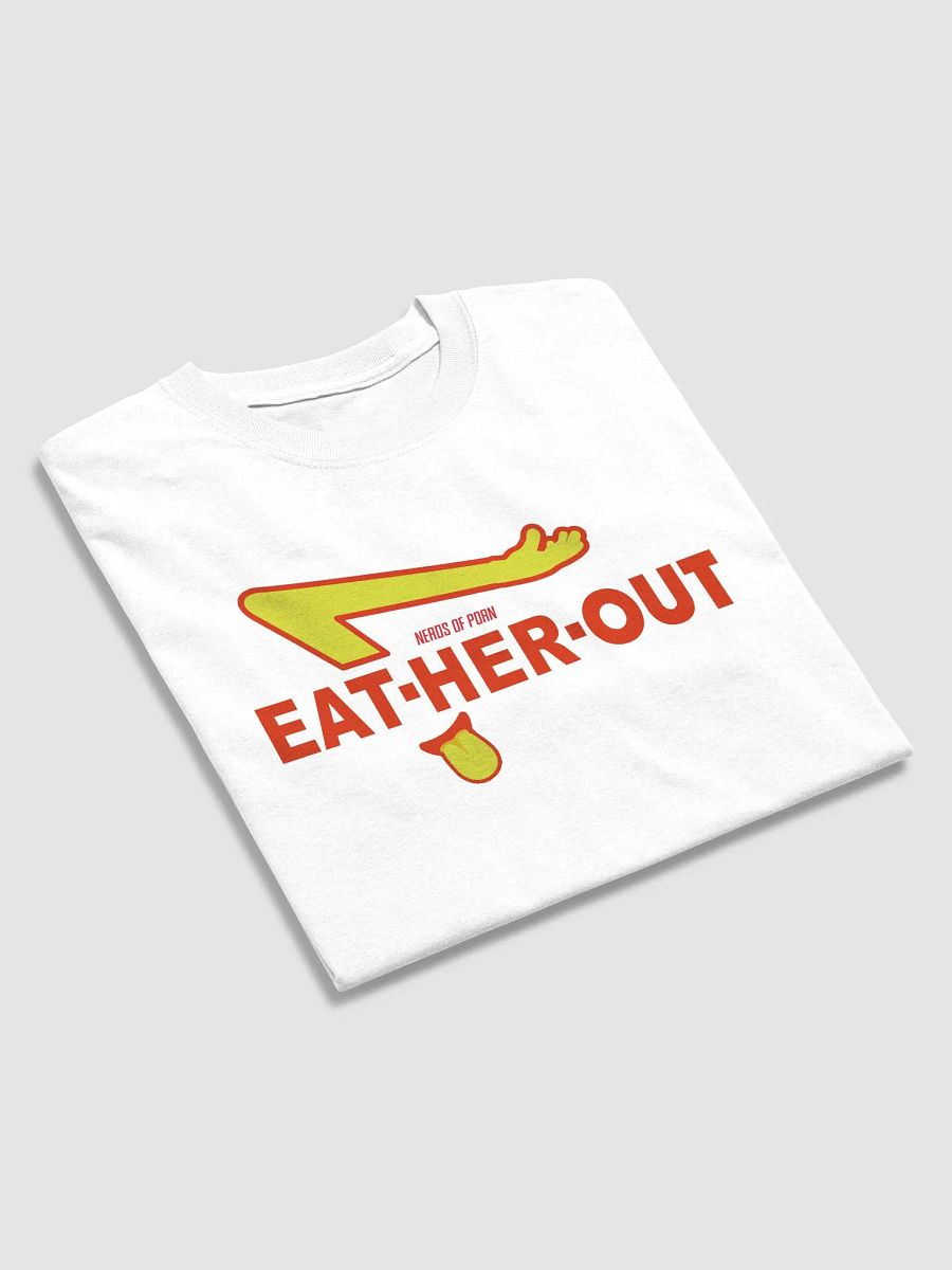 Eat Her Out Restaurant Parody Tee (white) product image (3)