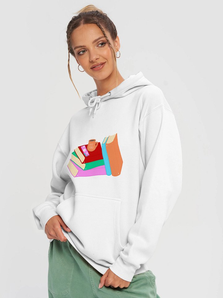 Cozy Book Lovers Lane Seven Premium Pullover Hoodie product image (1)