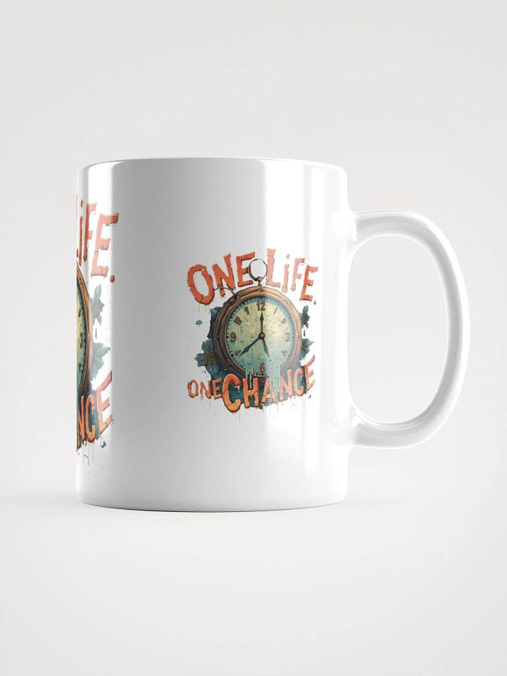 Vintage Clock 'One Life One Chance' Mug product image (2)