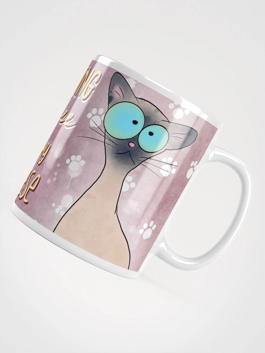 Morning Coffee with My Siamese Mug product image (6)