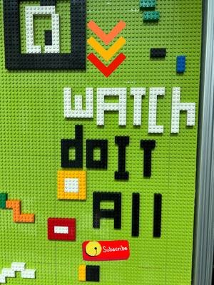𝗪𝗮𝘁𝗰𝗵 𝗗𝗼 𝗜𝘁 𝗔𝗹𝗹 Around Sept 2024 when I started DO IT ALL, my sweet daughter made this with legos at the kid's museum, and set me a photo. I have been making edu #videos for #personaldevelopment at https://youtube.com/@LetsGoDoItAll Subscribe for #growthmindset #eq #shorts Quick TY to all the supporters!
