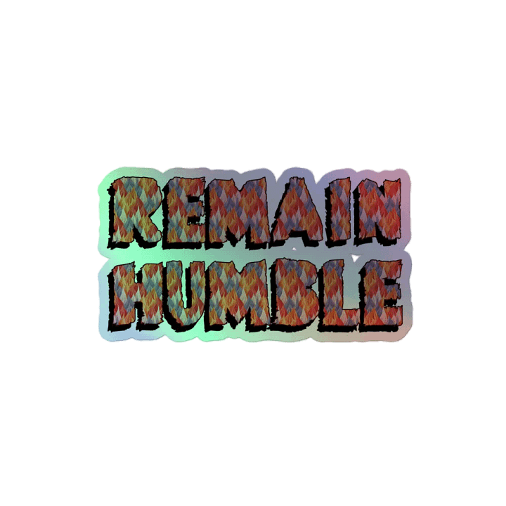 Flaming Humility Kiss-Cut Sticker Sheet product image (2)