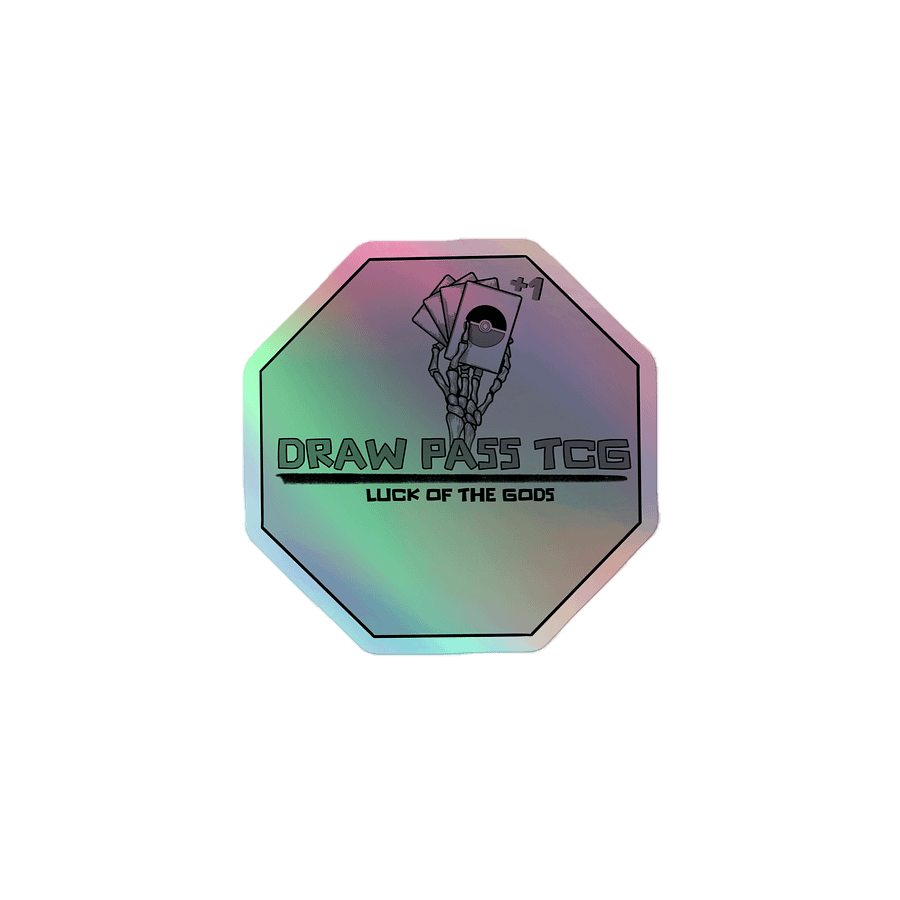 Draw Pass TCG Holographic Sticker product image (1)