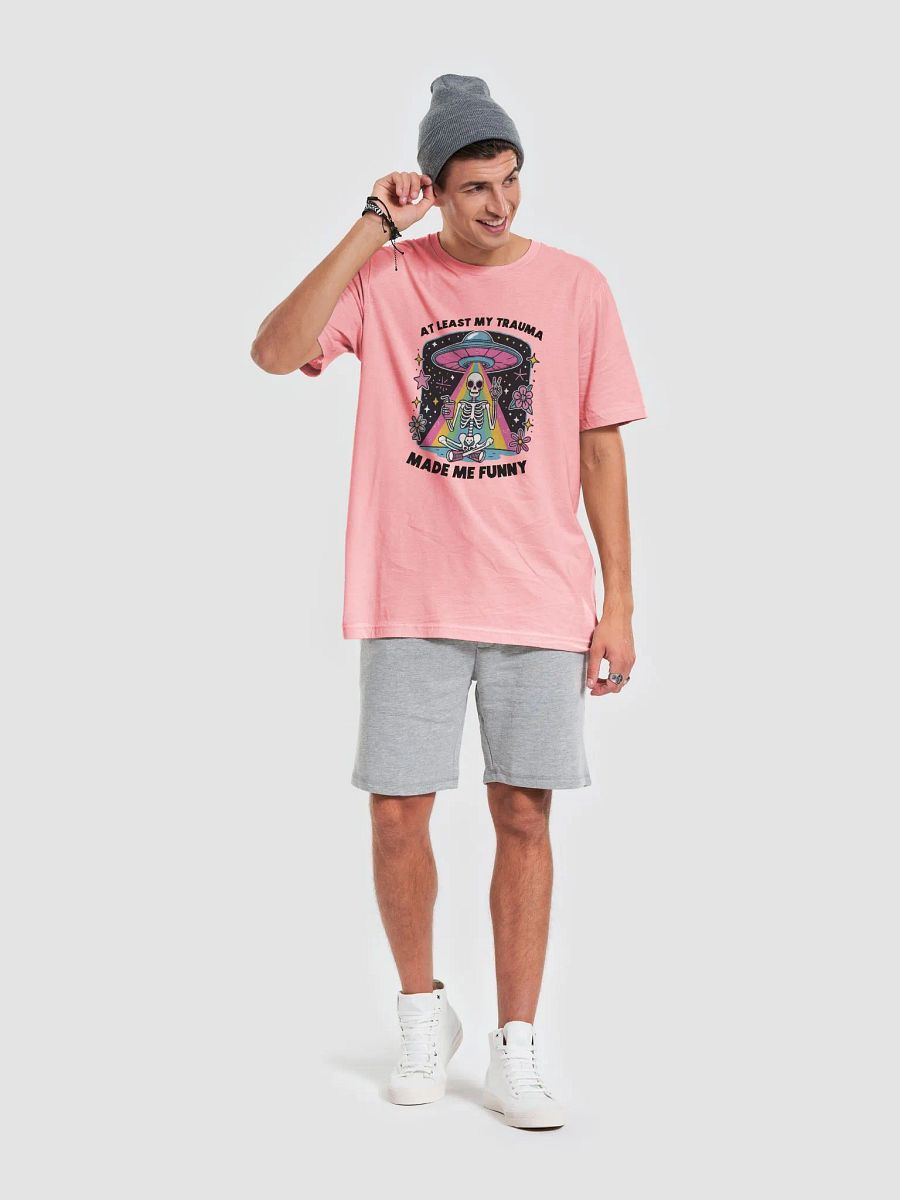 Whimsical Skeleton Peace T-Shirt product image (6)