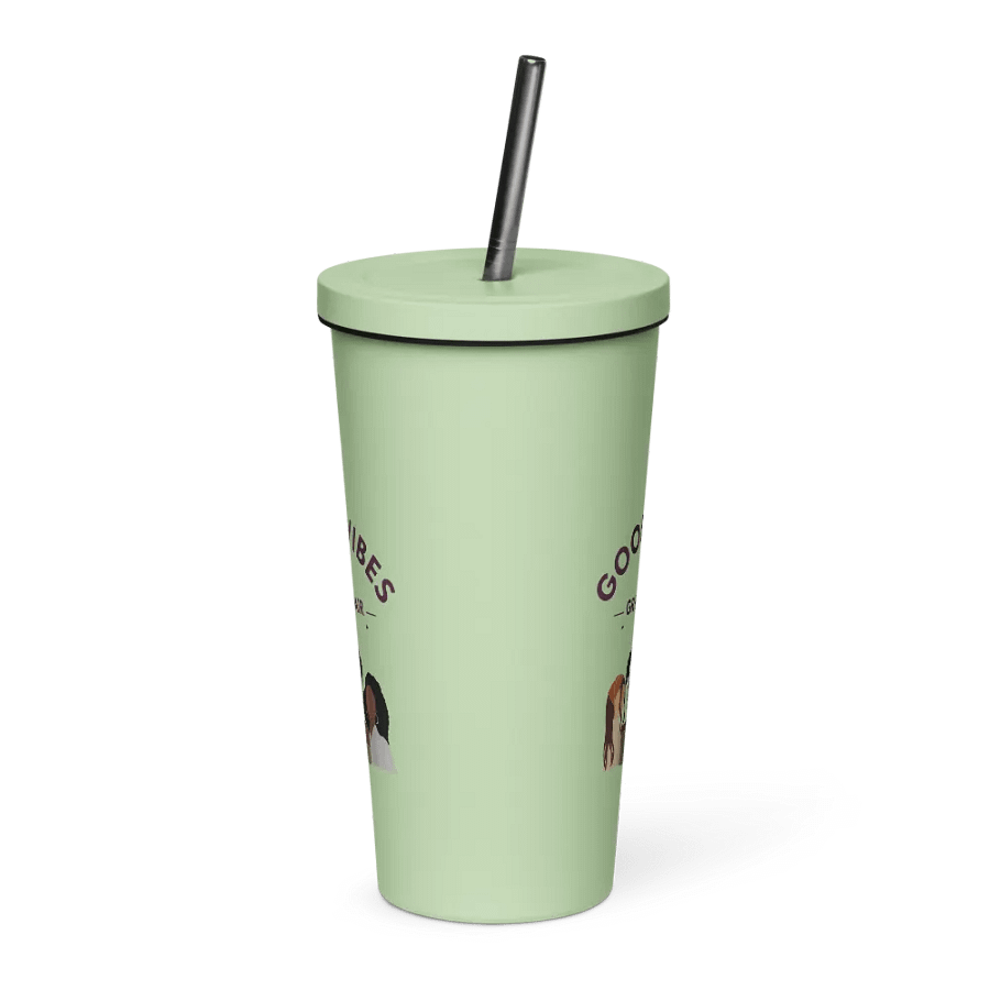 Good Vibes Great Hair Tumbler 20oz product image (4)