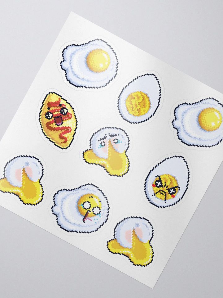 Pixel Egg Stickers 🍳 product image (2)
