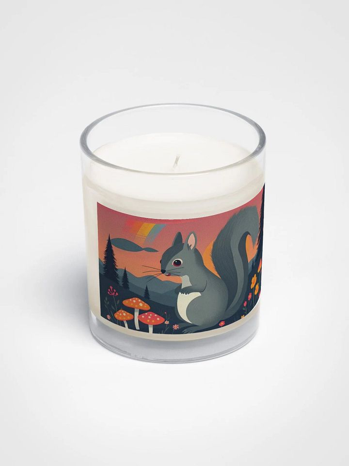 Whimsical Squirrel Soy Wax Candle product image (2)
