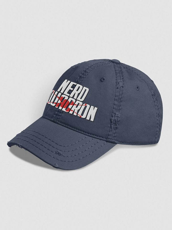 Nerd Squadron Distressed Dad Hat product image (8)