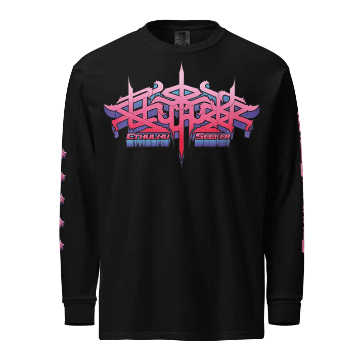 CthulhuSeeker Synthwave -Ver. 6- Longsleeve product image (1)