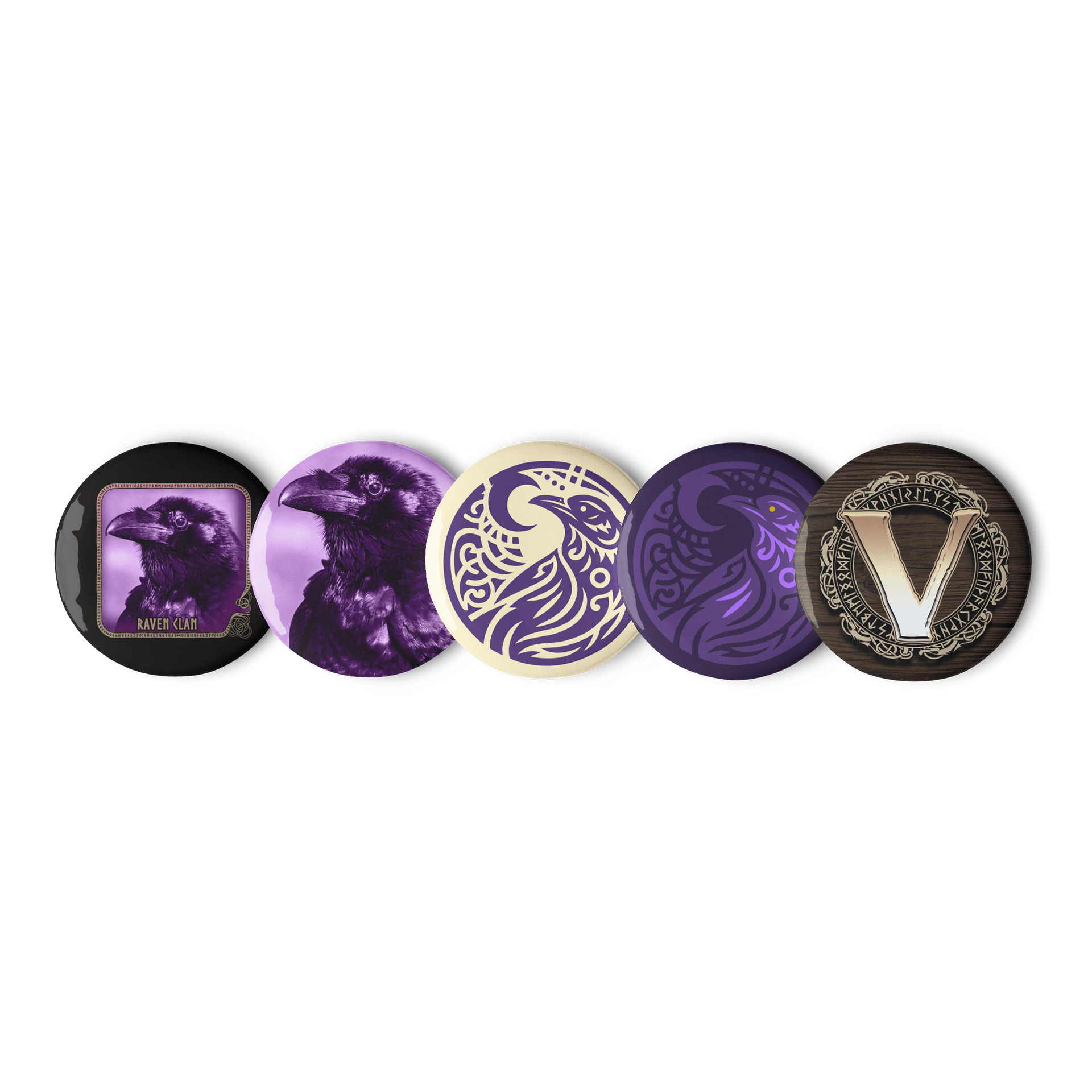 Raven Clan Pin Set product image (2)