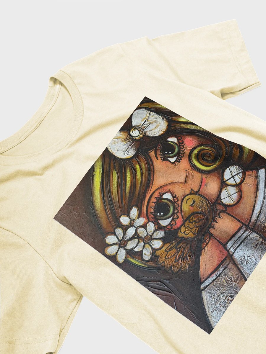 Whimsical Eyes Floral T-Shirt product image (3)