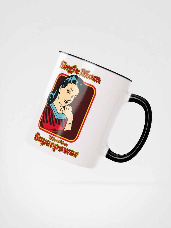 Single Mom Superpower mug, 11 oz. product image (2)