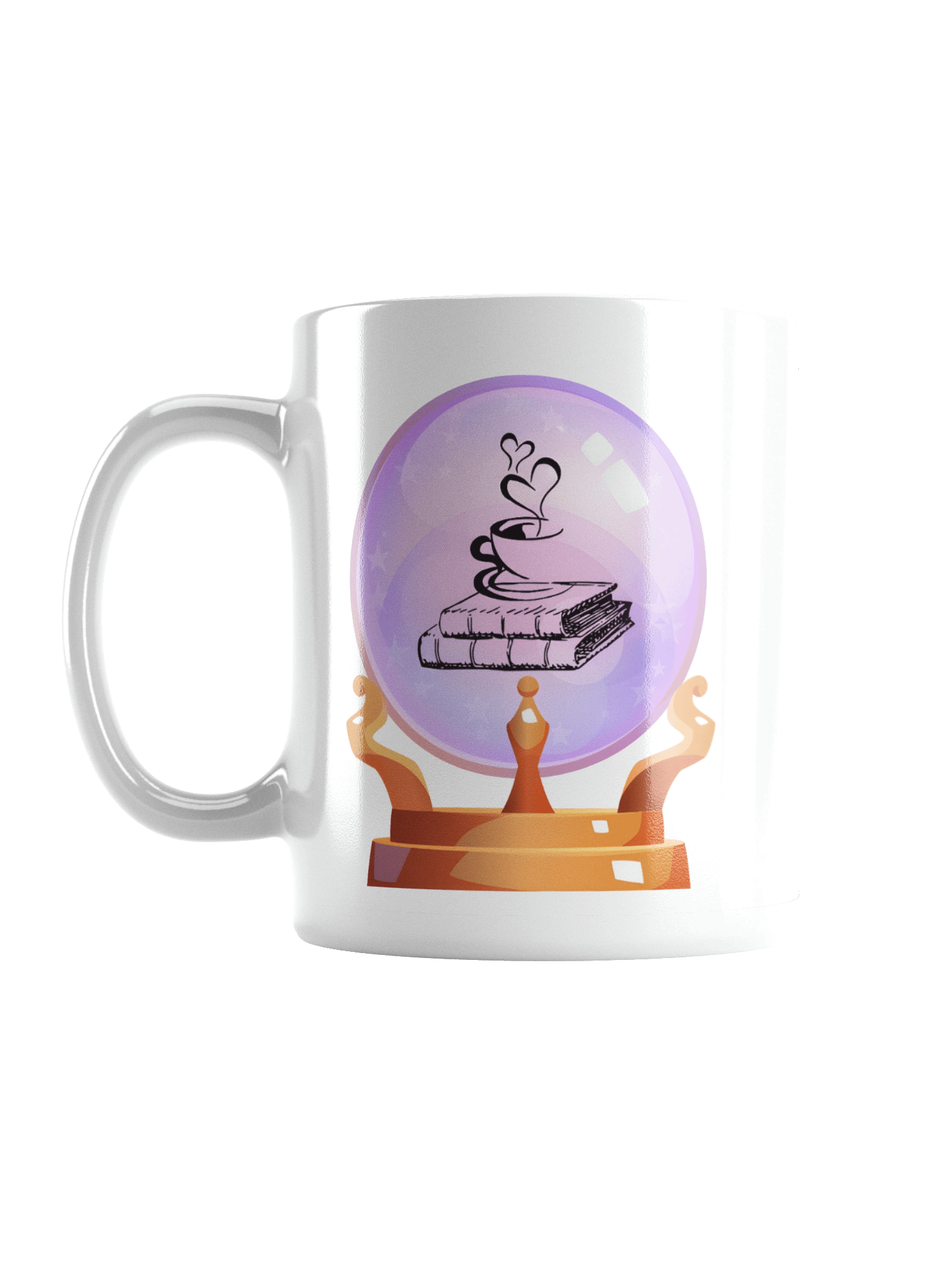 Crystal Ball Tea & Books Mug product image (2)