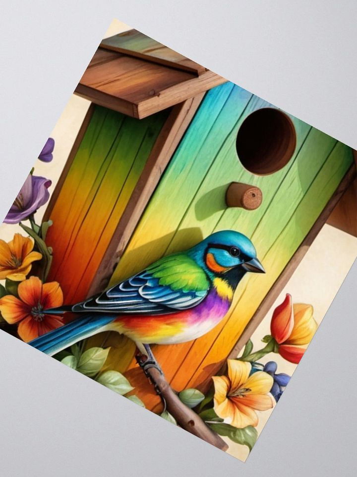 Whimsical Aviary Sticker product image (4)