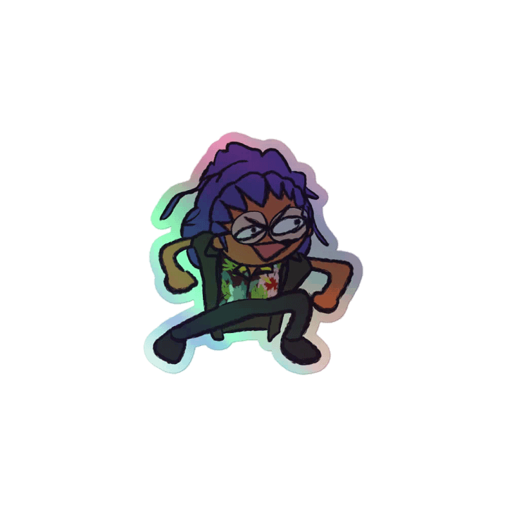 Holographic SCAMPIN' Sticker! product image (1)
