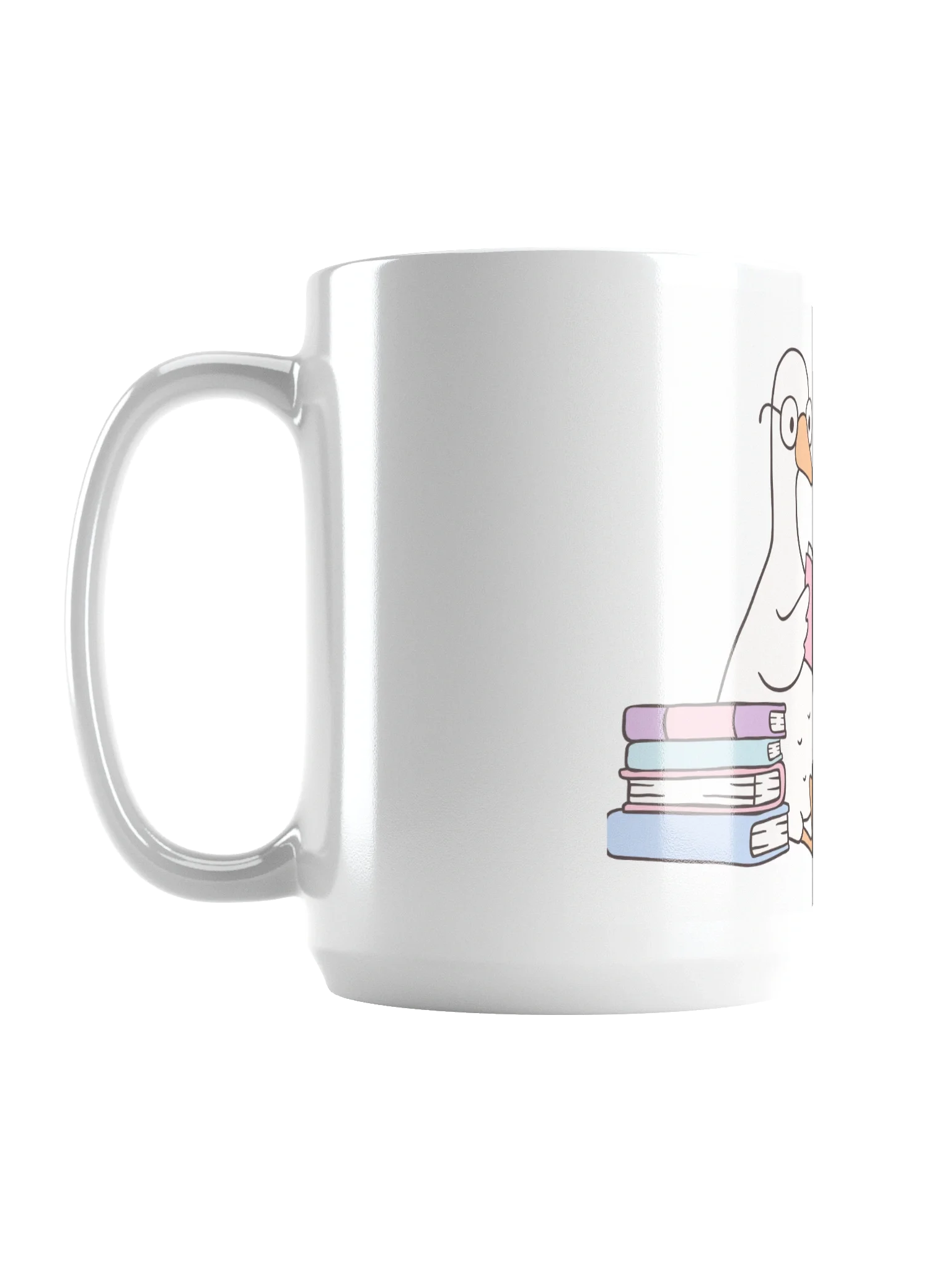 Serious Goose Reading Mug product image (2)