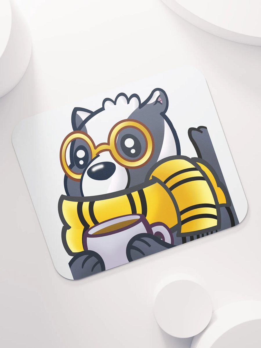 Sipping coffee Mouse pad product image (7)