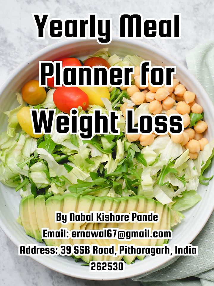 Yearly Meal Planner for Weight Loss product image (1)