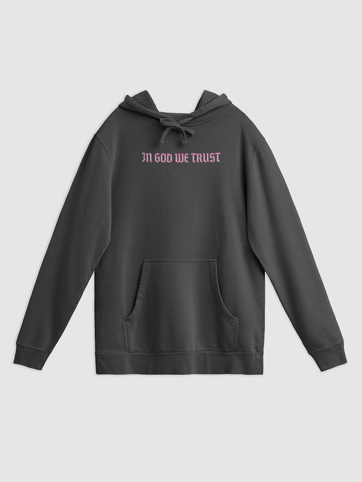 In God We Trust Hoodie pink heart product image (1)