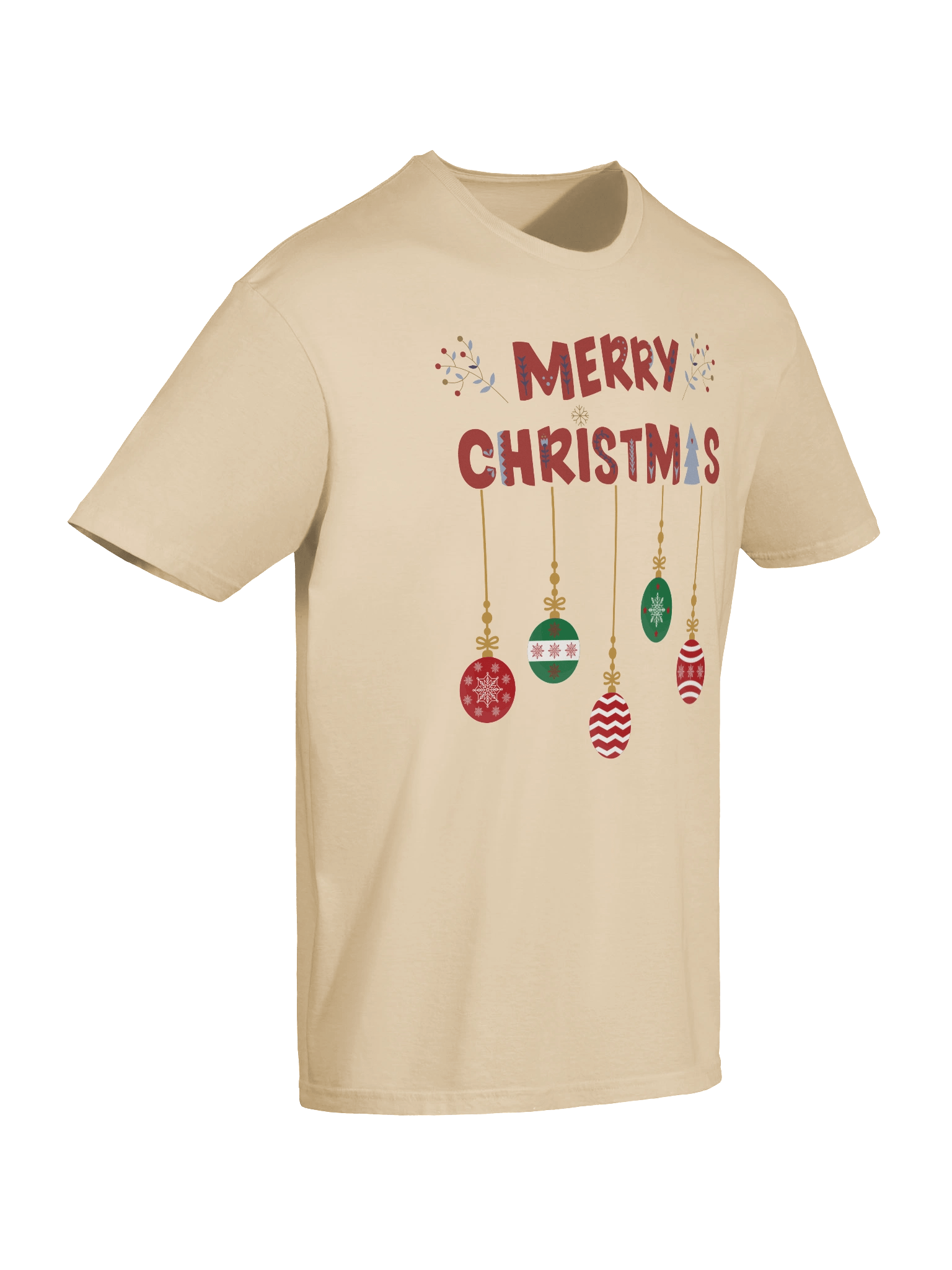 Festive Merry Christmas Ornaments T-Shirt product image (47)