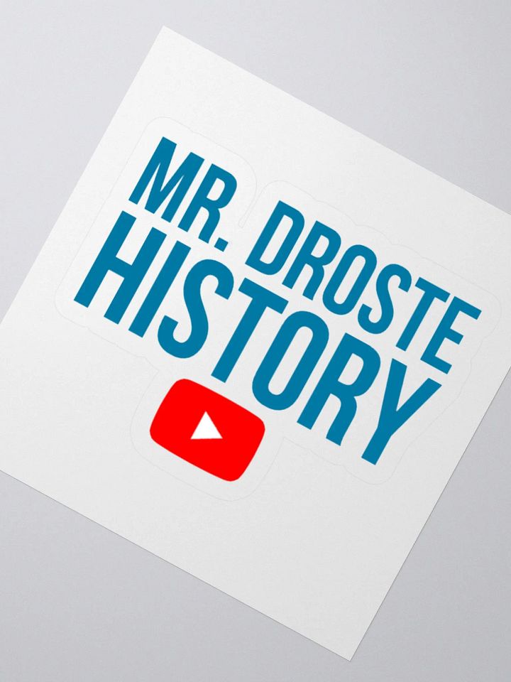 Mr. Droste History Sticker product image (2)