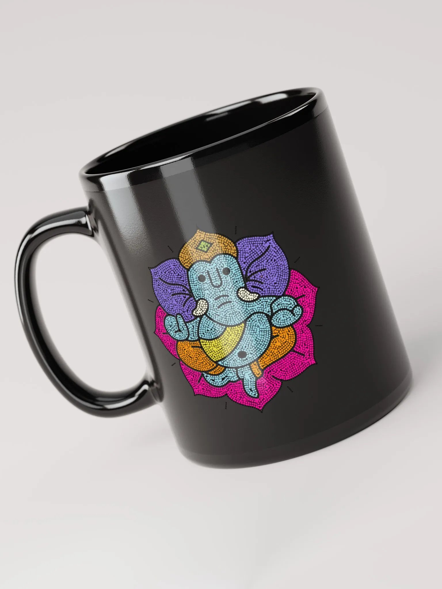 Divine Elephant Lotus Mug product image (6)