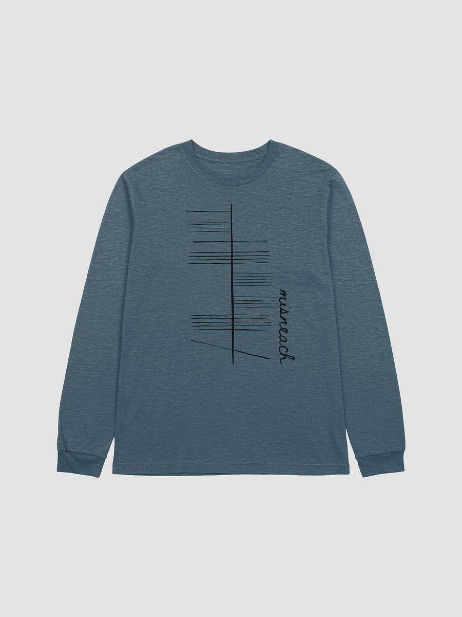 Misneach (Courage) Ogham Long Sleeve Tee product image (1)