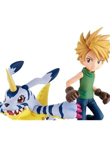 Digimon Adventure Yamato and Gabumon DXF Adventure Archives Statue - Collectible PVC/ABS Figure Set product image (1)